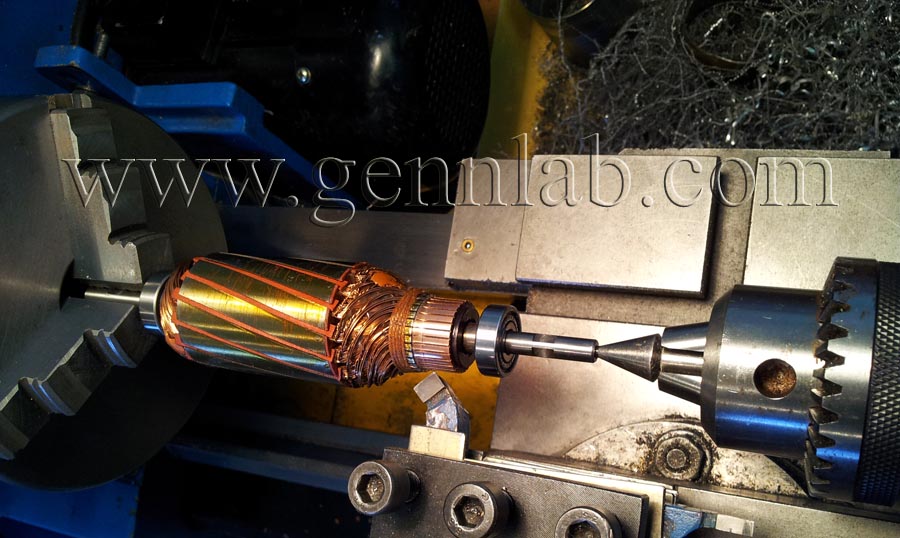 Reel Motor Rotor Collector machining Reel Motor Rotor Collector machining