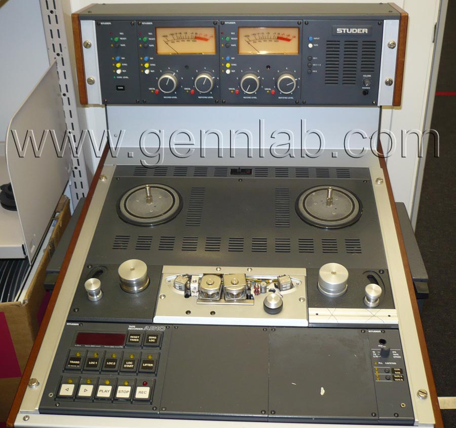 STUDER A810 Professional Tape Recorder STUDER A810 Professional Tape Recorder