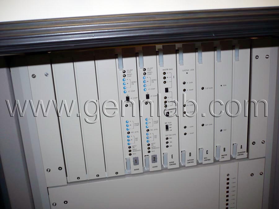OTARI MTR10 Production Tape Recorder Upper Card Cage OTARI MTR10 Production Tape Recorder Upper Card Cage