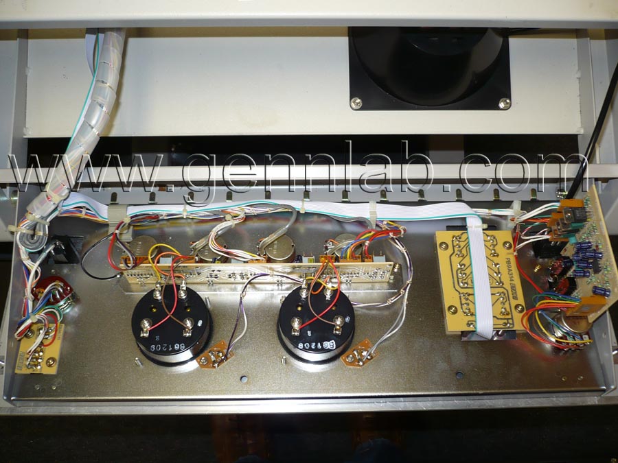 OTARI MTR10 Production Tape Recorder Audio/Monitor Control Panel open for service OTARI MTR10 Production Tape Recorder Audio/Monitor Control Panel open for service