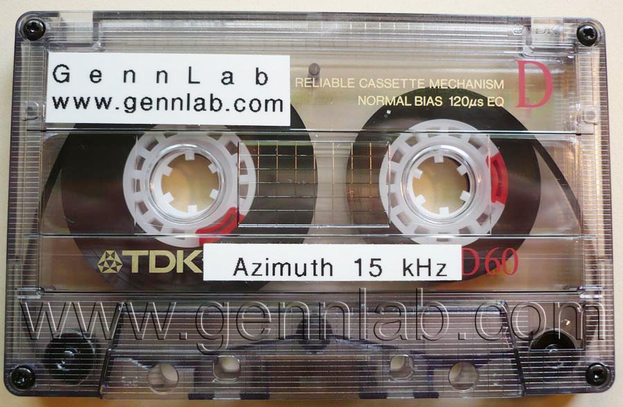 15 kHz Azimuth Cassette sample