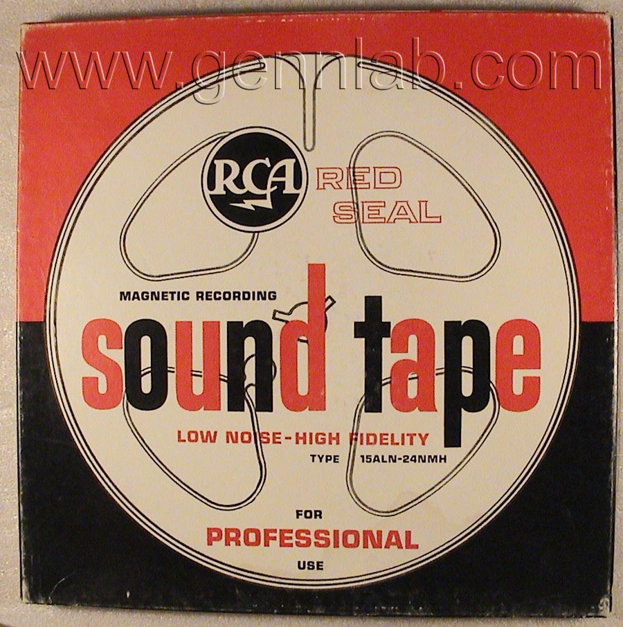 RCA RED SEAL box RCA RED SEAL box