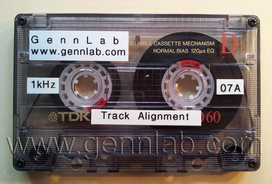 1 kHz Track Alignment Cassette 07A