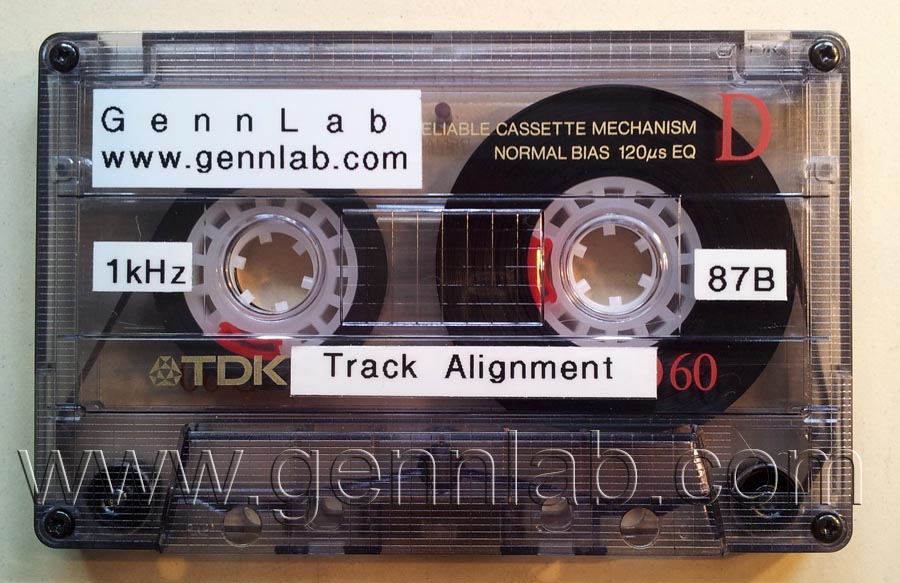 1 kHz Track Alignment Cassette 87B