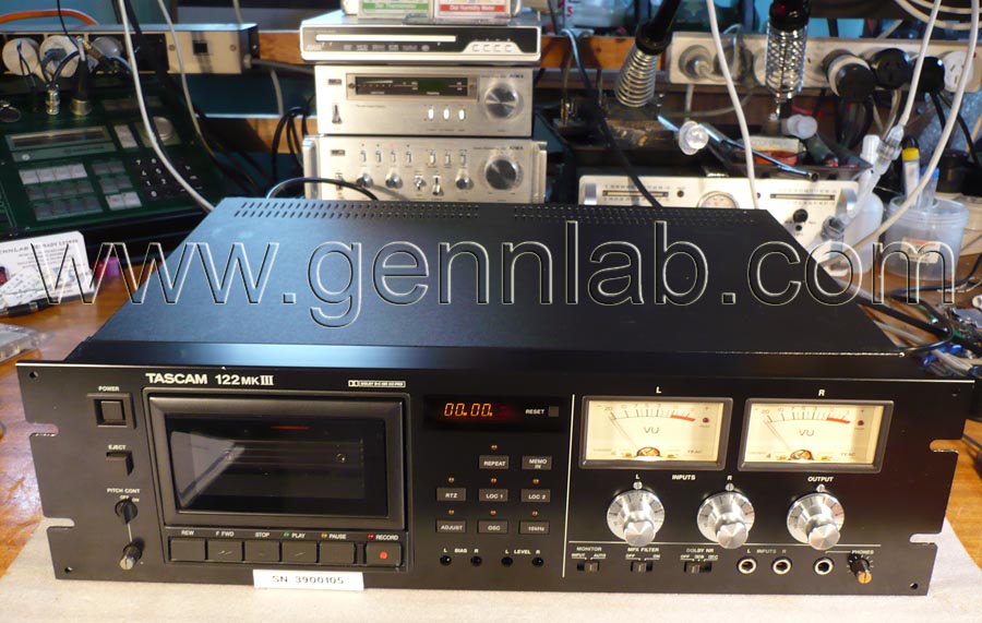 TASCAM 122mkIII. Tested. TASCAM 122mkIII. Tested.