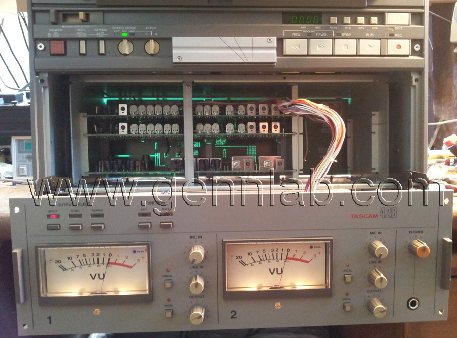 Tascam 42B under test 1 Tascam 42B under test 1