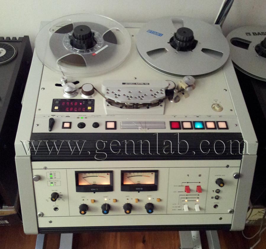 OTARI MTR-10 7-1/2 to 30 ips Multi-frequency and Speed 2-track Reproduction head Tape Recording Machine