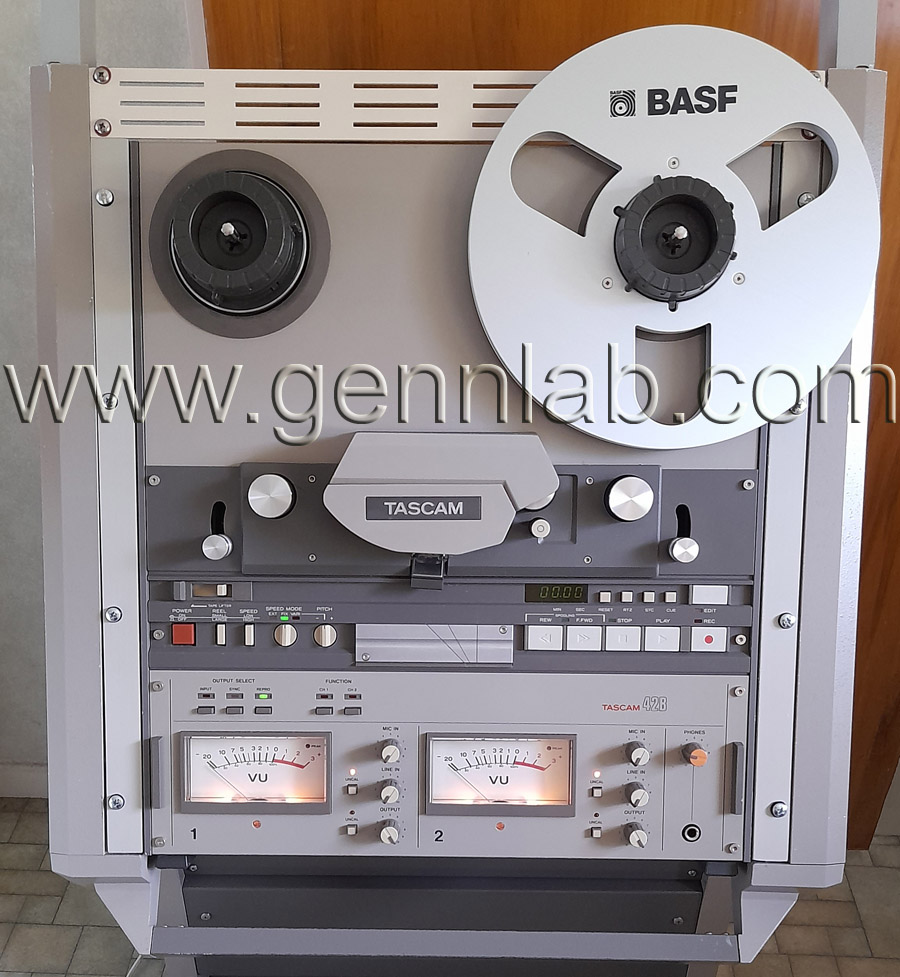 TASCAM42B modified 3-speed transfer / recording machine